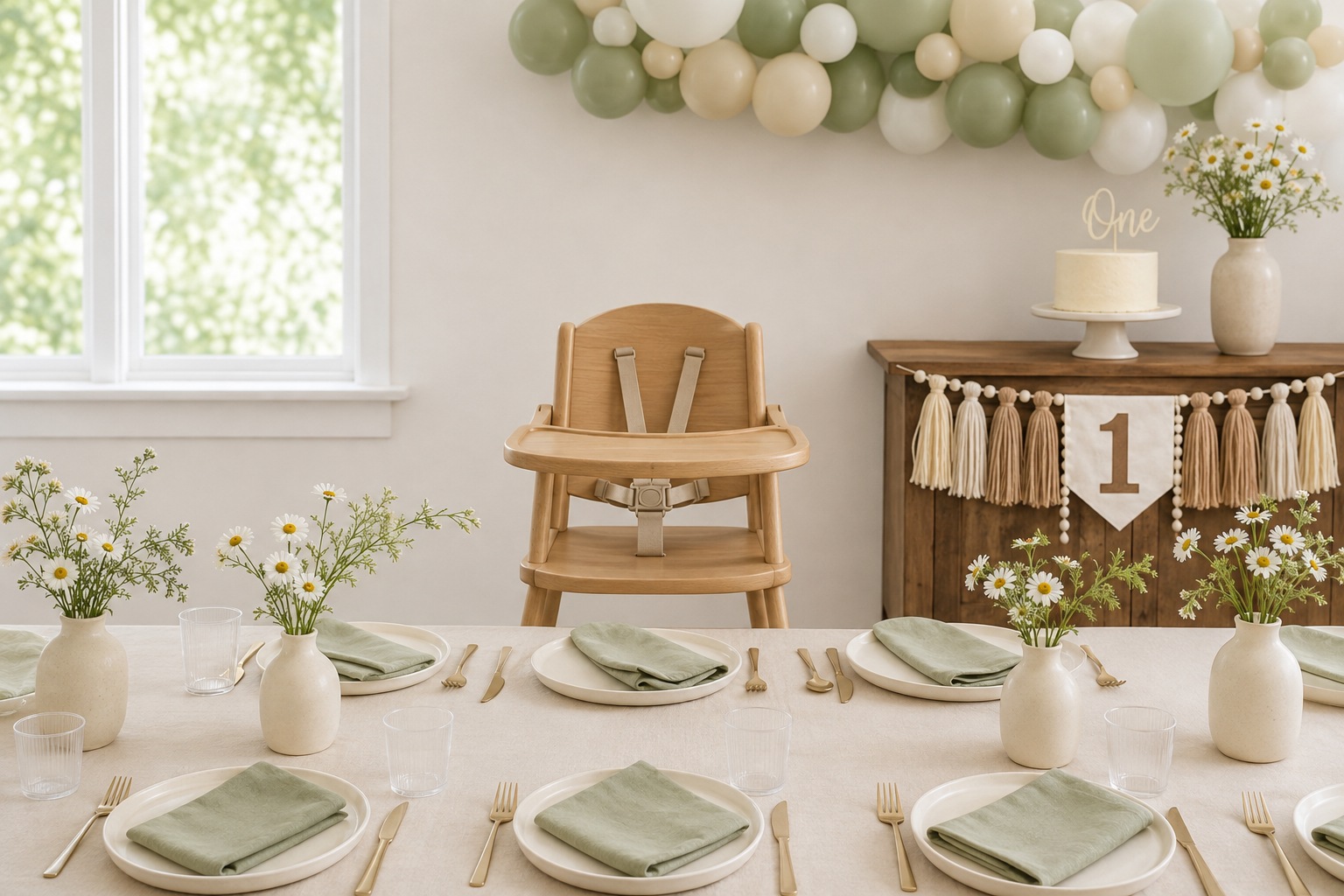 Premier Anniversaire concept rendering — The dining room, morning light